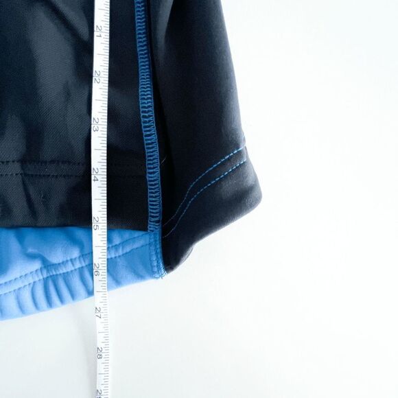 Pearl iZumi Gavia Men's Fleece Jacket Full Zip Turtleneck Blue Medium NWT - Picture 4 of 7